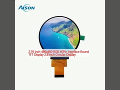 2.76 inch 480x480 RGB 40Pin Interface Ronde TFT Display 2,8 inch Circulair Display
