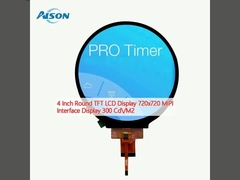 4 inch rond TFT-LCD-scherm 720x720 MIPI-interface-scherm 300 Cd/M2