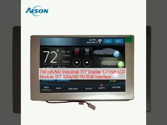 750 cd/M2 Industrial TFT Display 5,7 inch LCD Module TFT 320x240 TN RGB Interface