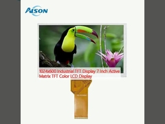 1024x600 Industriële TFT-scherm 7 inch Active Matrix TFT Kleur LCD-scherm