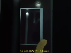 Zonlicht leesbaar 4.3 inch 480x272 IPS TFT-module Display1000Cd/M2 RGB-interface