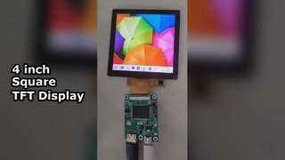 4 inch 720x720 vierkant TFT-scherm