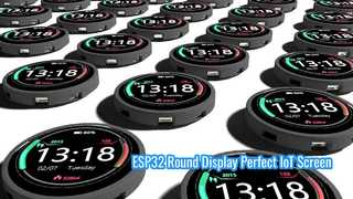 1,28 inch ronde ESP32-C3-displaymodule