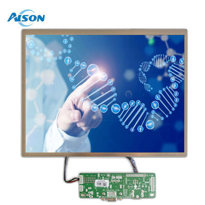 12.1 inch 1024x768 IPS Industrial TFT LCD Display 650 cd/m2 Voor industriële toepassing