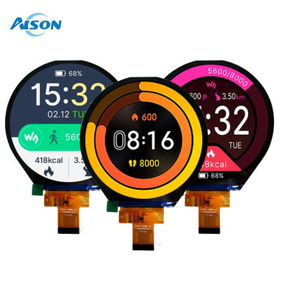 3.4 inch 800x800 Circular Touch TFT Display met MIPI-interface