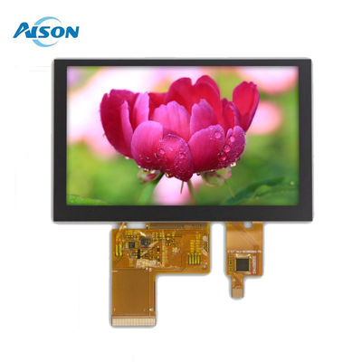 5 inch IPS TFT Display Module 800x480 Industriële capacitieve touchscreen 500 Cd/M2
