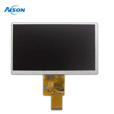 7 inch 40 Pin 800x480 TFT LCD Display Panel 400 Cd/M2 RGB-interface