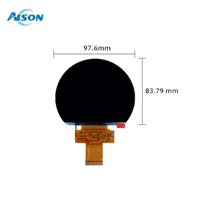 3.54 inch rond TFT-display 800x640 TFT-displaypaneel Lampvorm voor motorfietsinstrument