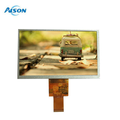 7 inch 40 Pin 800x480 TFT LCD Display Panel 400 Cd/M2 RGB-interface