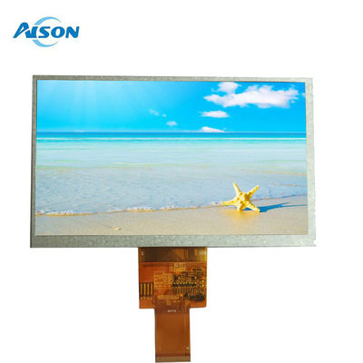 7 inch 40 Pin 800x480 TFT LCD Display Panel 400 Cd/M2 RGB-interface