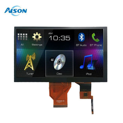 7 inch 800x480 TFT LCD-module 50 pin LCD-scherm RGB 24 bit voor industriële toepassing