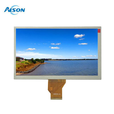 8 inch 800x480 TFT LCD-scherm Hoge helderheid 1000cd/m2 voor industriële toepassing RGB-interface