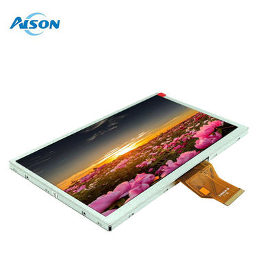 8 inch 800x480 TFT LCD-scherm Hoge helderheid 1000cd/m2 voor industriële toepassing RGB-interface