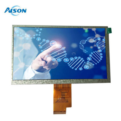 7 inch 1024x600 LVDS TFT IPS Display Capacitive Touch Display met Custom Oversized Coverglass