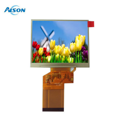 1000 cd/m2 Zonnestral Leesbaar 3,5 inch 640x480 IPS TFT Display RGB Interface