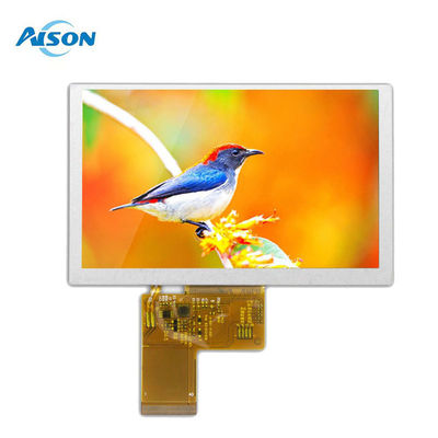 5 inch TFT LCD Display 800x480 Scherm 500 Cd/M2 RGB 24 Bit TN 40pin