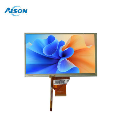 7 inch 800x480 Resistief aanraakpaneel 50 pin RGB 24 bit 7 inch RTP -display