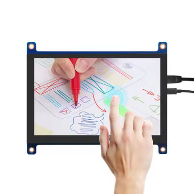 5 inch HDMI Raspberry Pi Display 800x480 capacitieve touchscreenmodule 400 Cd/M2