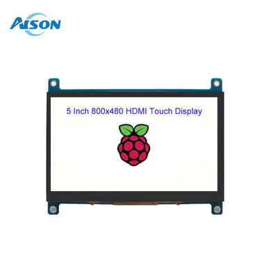 5 inch 800x480 HDMI Touch TFT Display 400 CD/M2 Raspberry Pi LCD -display