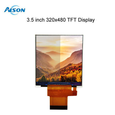 3.5 inch TFT LCD-module 320x480 portret LCD-scherm 500 cd/m2 MCU/RGB-interface