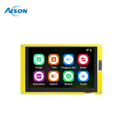 800x480 ESP32 TFT Display 5 inch Resistieve touchscreens 300 Nits