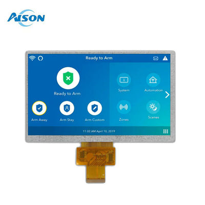 -40 tot 95 graden 7 inch Custom LCD Display Module 40pin LVDS Interface 500cd/m2