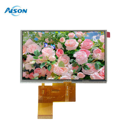 5.0 IPS TFT LCD-module, TFT 5-inch met Resistive Touch Panel 800X480 resolutie