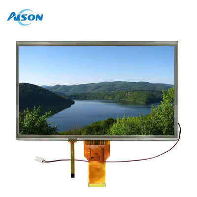 10.1 inch 1024X600 IPS TFT LCD-scherm 50 pin RGB-interface met resistief touchpaneel