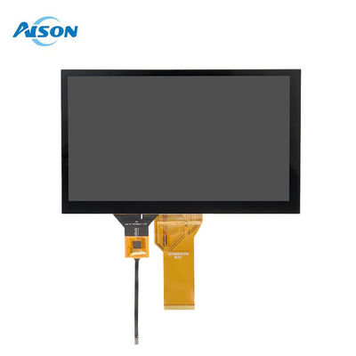 7 inch 1024x600 LVDS TFT IPS Display Capacitive Touch Display met Custom Oversized Coverglass
