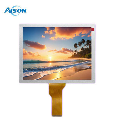Zonlicht leesbaar 8 inch 800x600 4:3 IPS TFT LCD-scherm met 50 pin RGB-interface