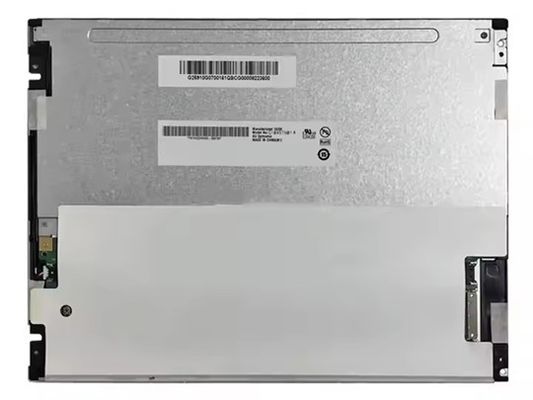 10.4 inch AUO 800X600 LVDS TFT LCD Display 400cd/m2 voor industriële