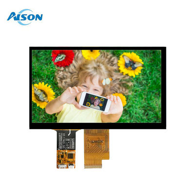 7 inch 1024x600 IPS TFT-scherm met USB I2C-interface TFT capacitieve touchscreen Actief gebied 154,21 x 85,92 mm