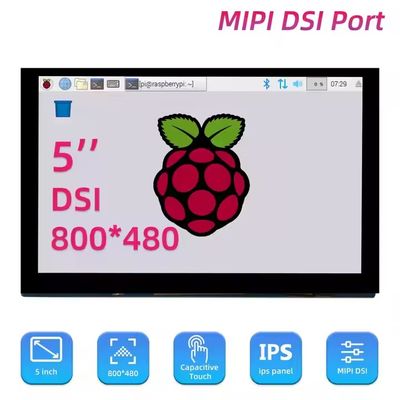 7 inch 800*480 MIPI-DSI IPS LCD Display Capacitive Touch Screen Module voor Raspberry Pi