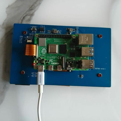 7 inch MIPI-DSI IPS LCD-scherm capacitieve touchscreen voor Raspberry Pi 5 4 3