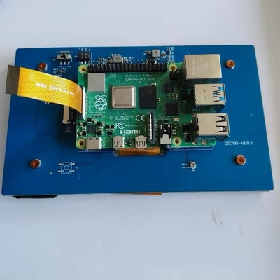 7 inch MIPI-DSI IPS LCD-scherm capacitieve touchscreen voor Raspberry Pi 5 4 3