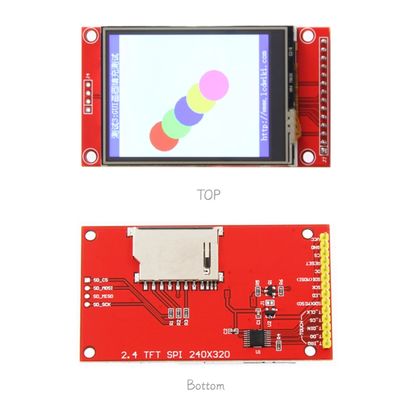 2.4 inch ILI9341 SPI 320*240 TFT LCD Screen Module LCD Display Met PCB Board
