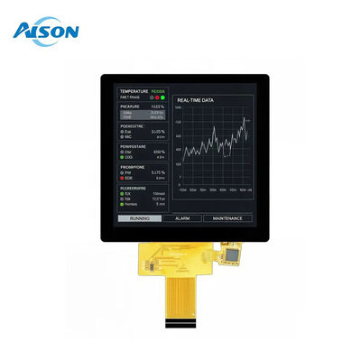 3,95 inch 720x720 MIPI vierkante LCM TFT LCD-display met capacitief touchscreen LED-achtergrondverlichting GT911 voor 86 Box Smart Home