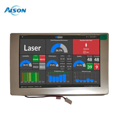 5.7 TFT-LCD-scherm 320x240 Industrieel LCD-paneel 750 Nits 18 Bit RGB-interface