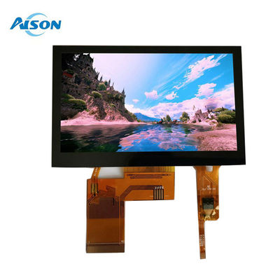 4.3 inch 480x272 TFT capacitieve touchscreen RGB-interface 40 pin