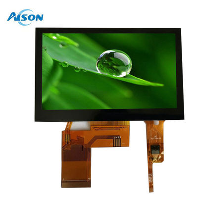 4.3 inch 480x272 TFT capacitieve touchscreen 40 pin TFT touchscreen 400 Cd/M2