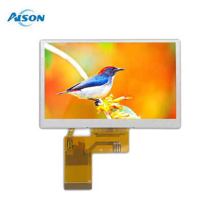 Zonlicht leesbaar 4,3 inch 800x480 TFT LCD-scherm 1000 Cd/M2 RGB-interface