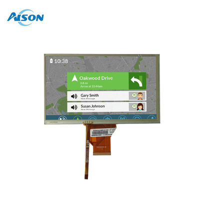 7 inch TFT Resistive Touch Screen 800X480 Touchscreen Display Module 300 Cd/M2