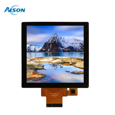 4 inch vierkant TFT-scherm 480x480 met RGB-interface met touchscreen 300 cd/m2